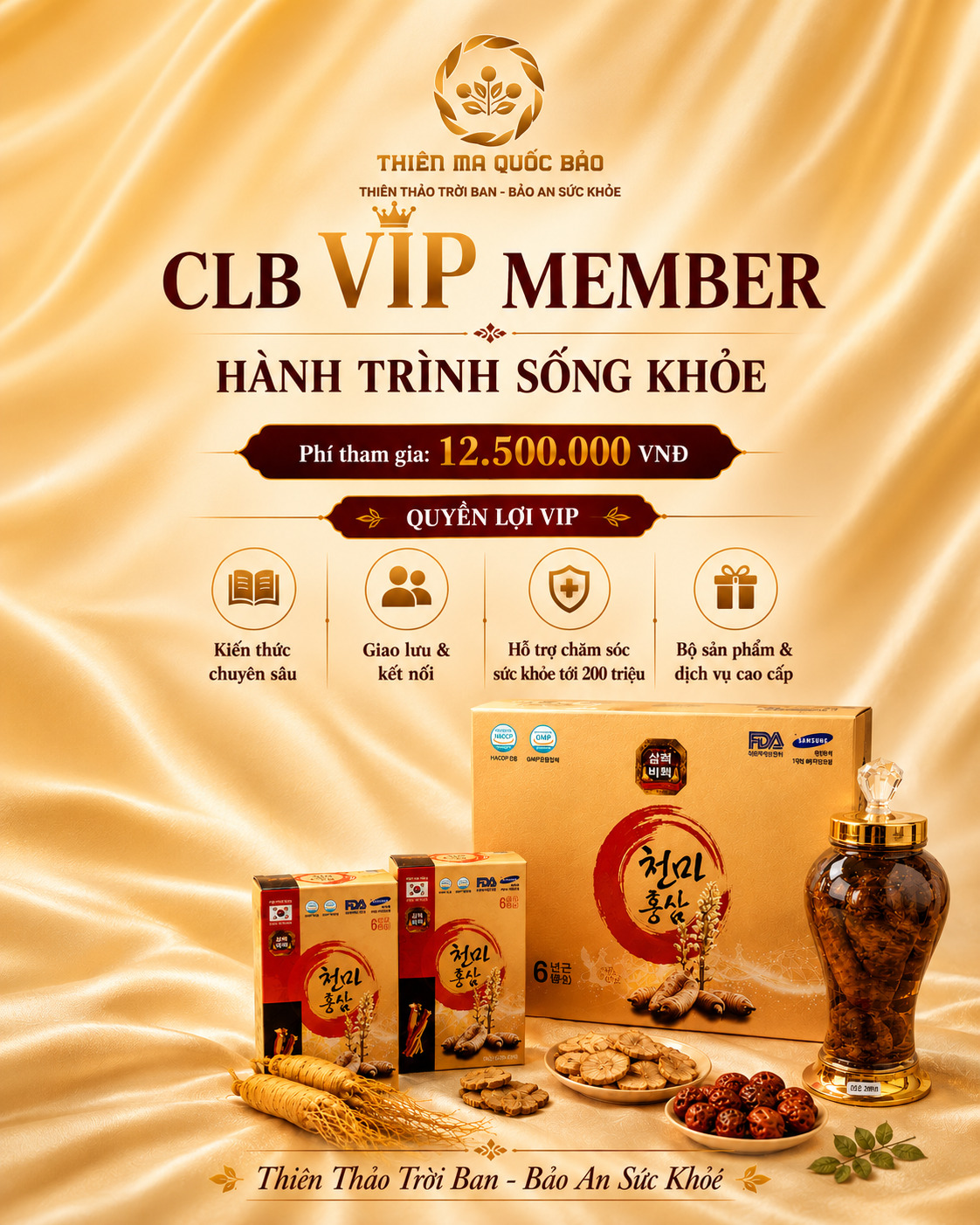 Đăng ký CLB VIP Member Hành Trình Sống Khỏe